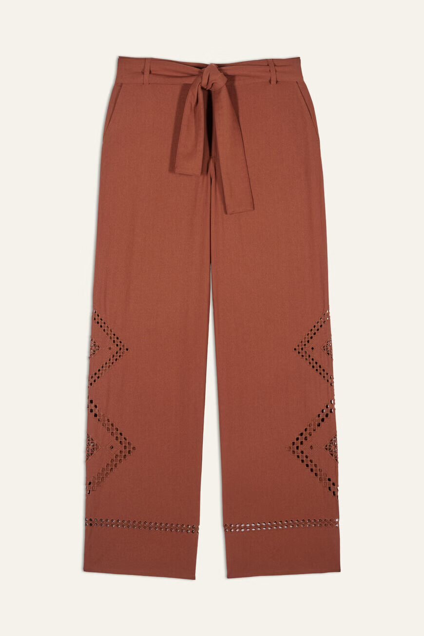 Pantalón Marlon BA&SH DE VESTIR Malva CO