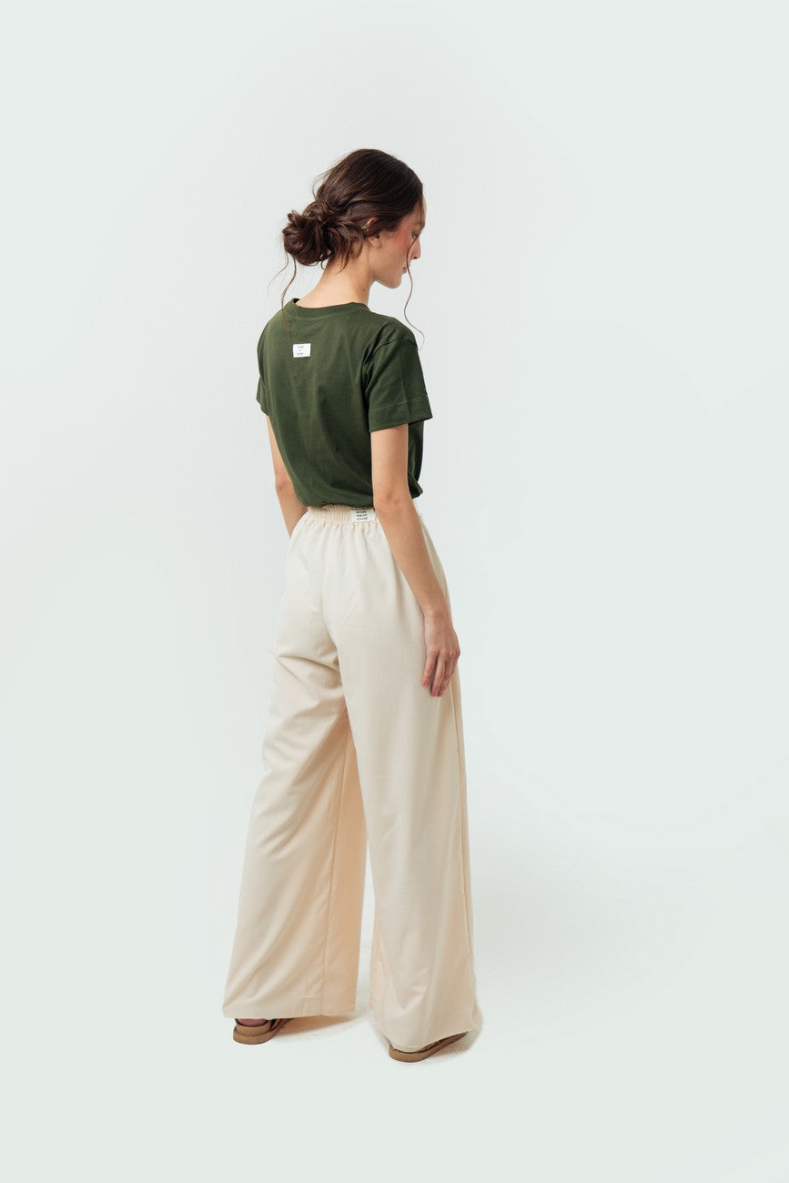 Pantalón Maglia Ivory