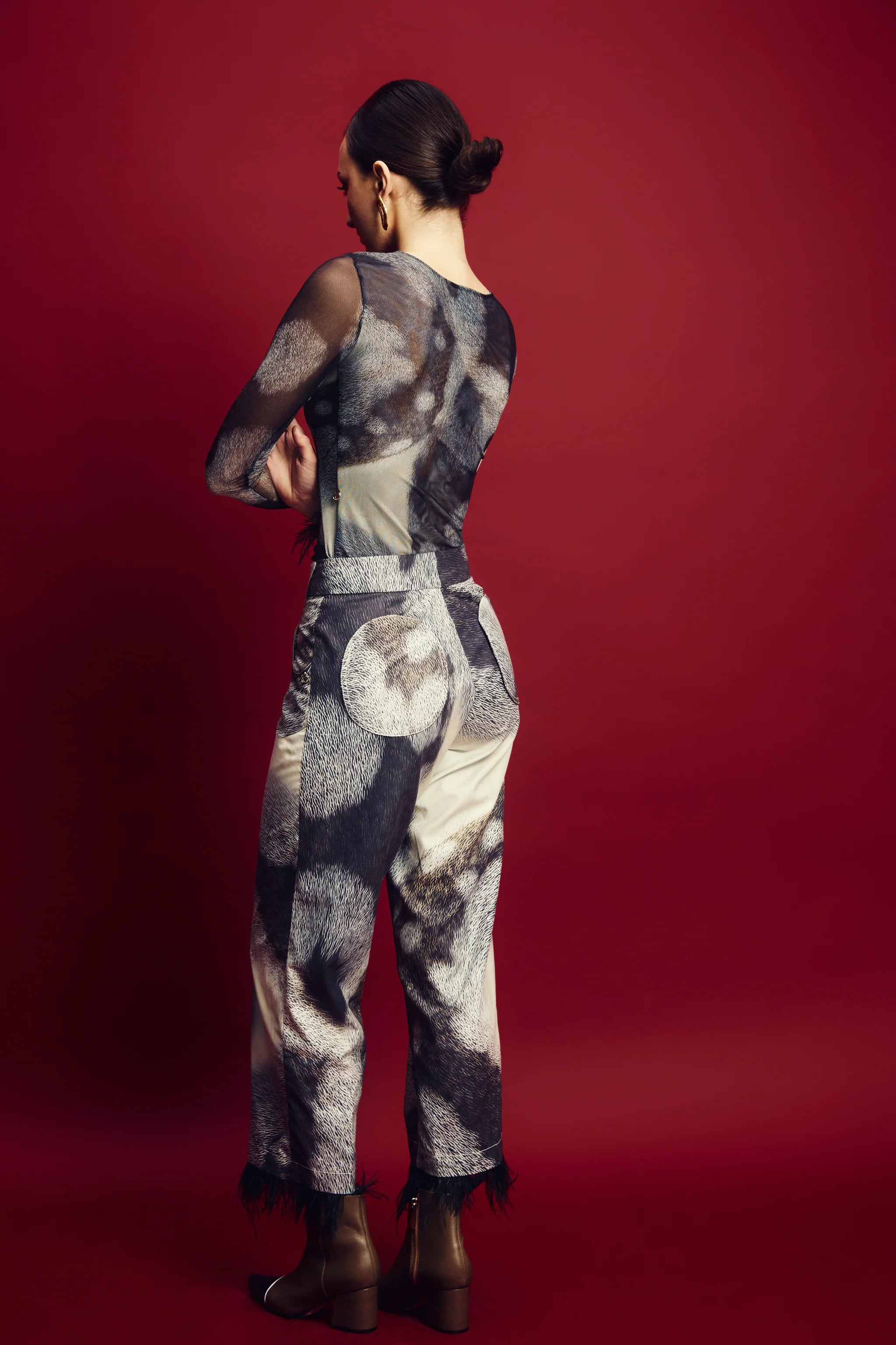 Pantalón Estampado Sinuara