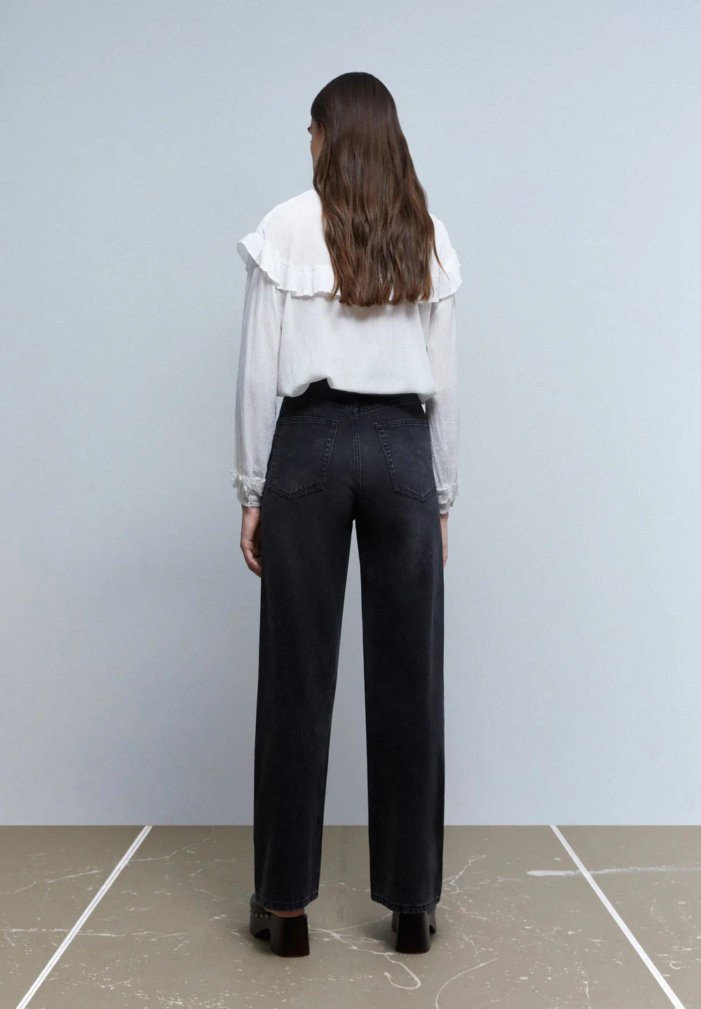 Pantalon Denim Strass