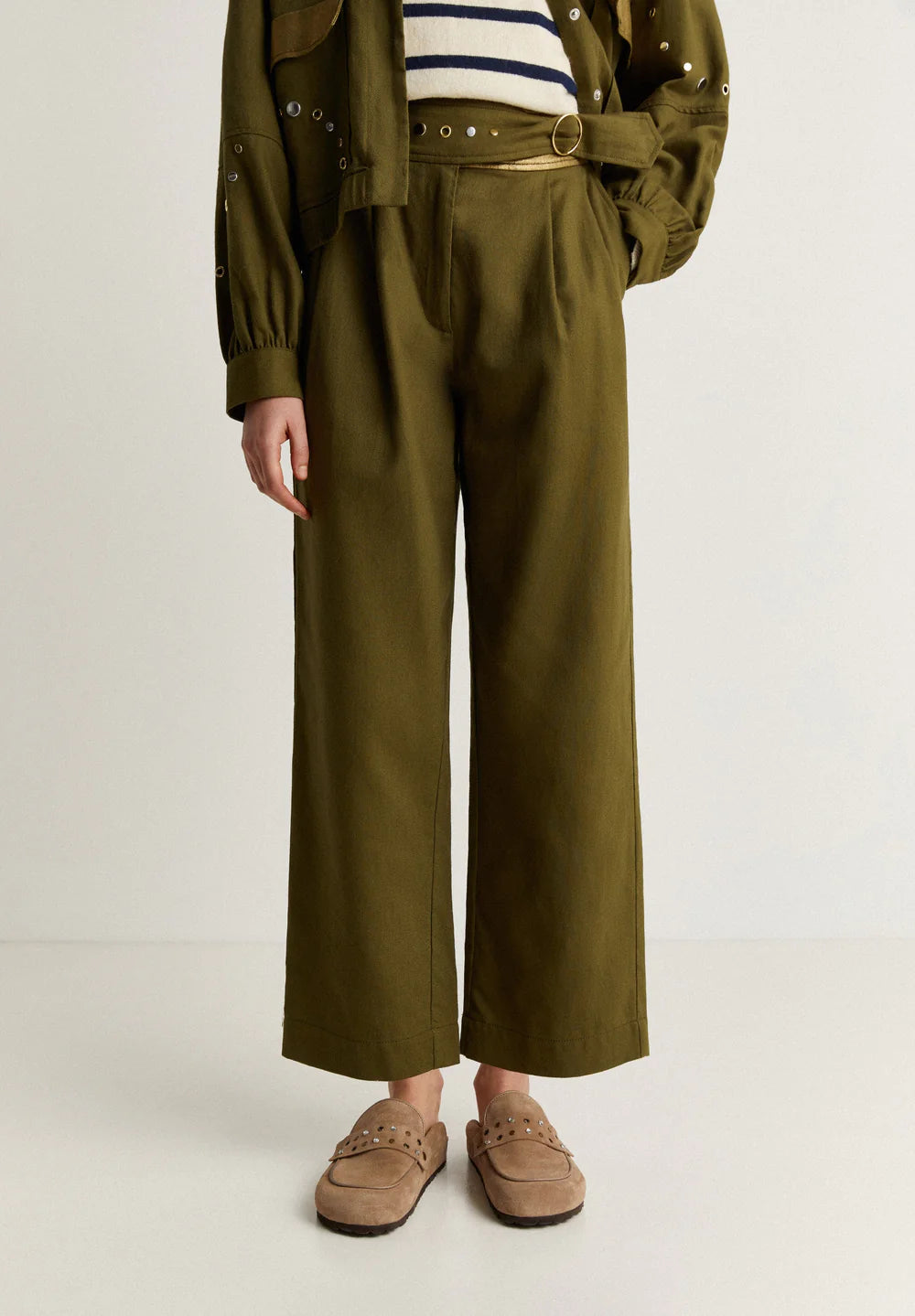 Pantalon Mili Studs