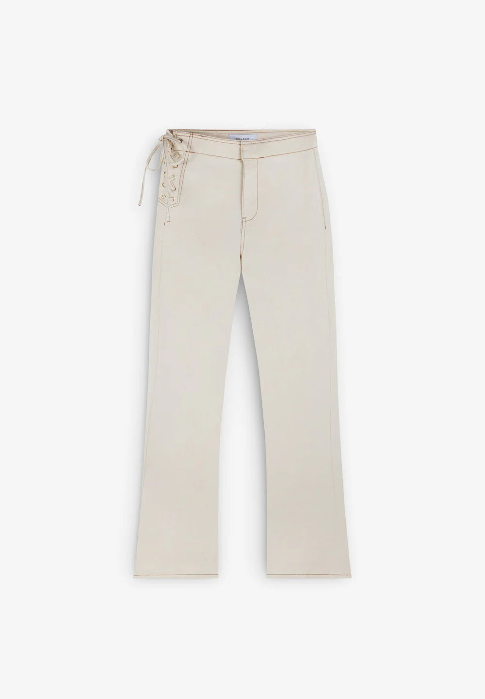 Pantalon Denim Lace Up