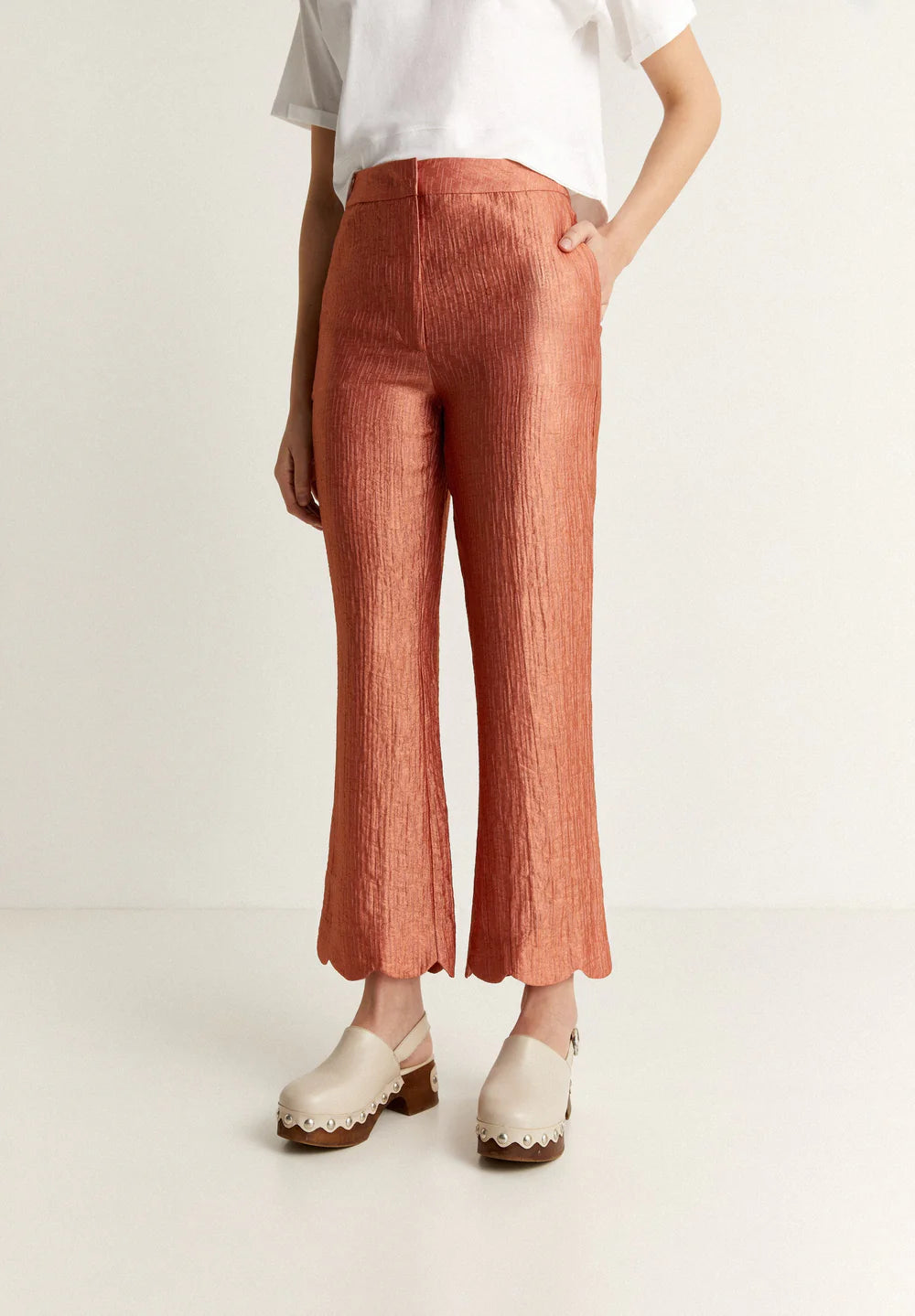 Pantalon Scallop
