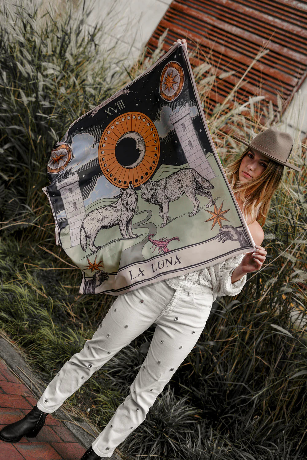 Bufanda Tarot La Luna