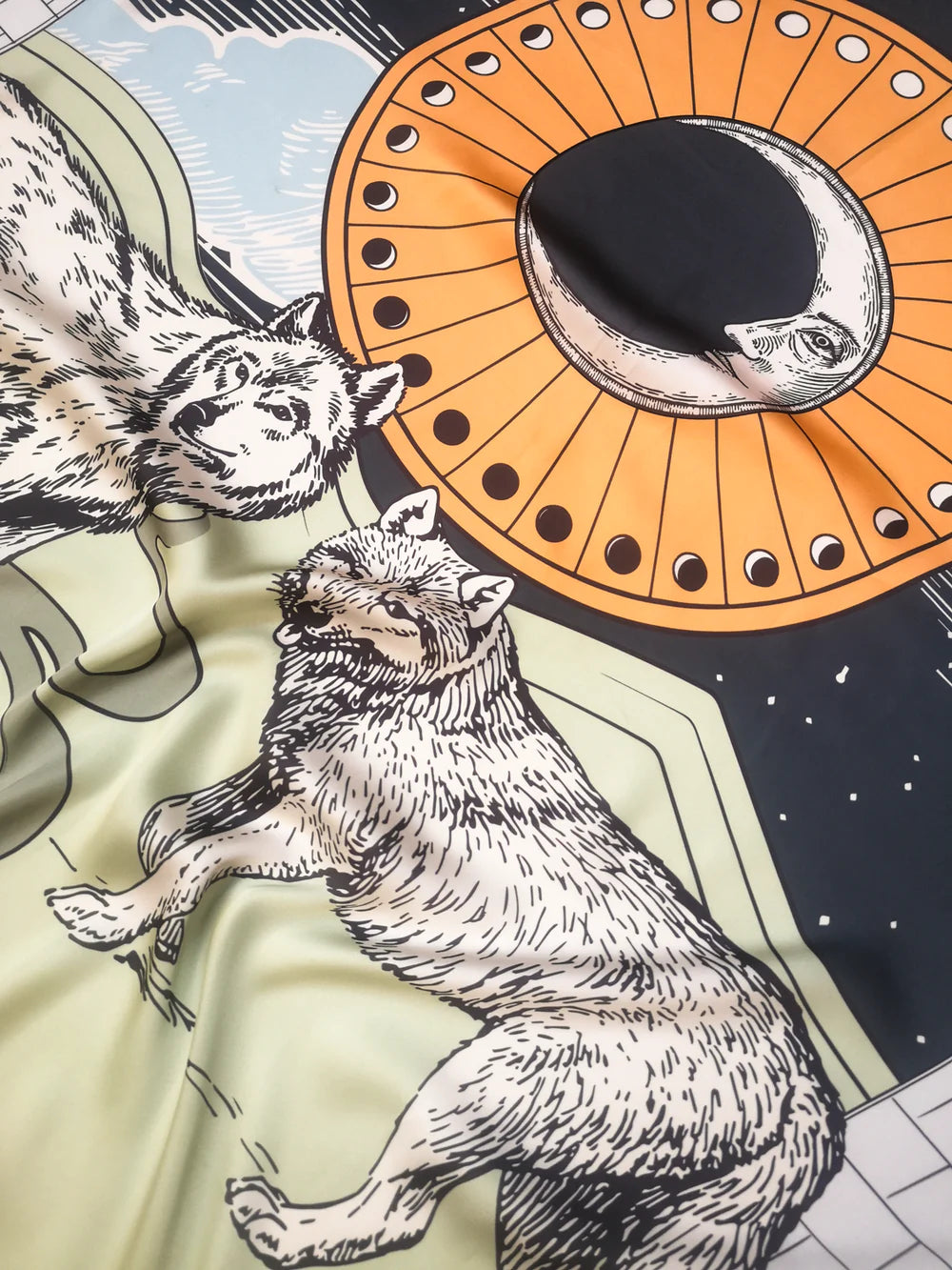 Bufanda Tarot La Luna