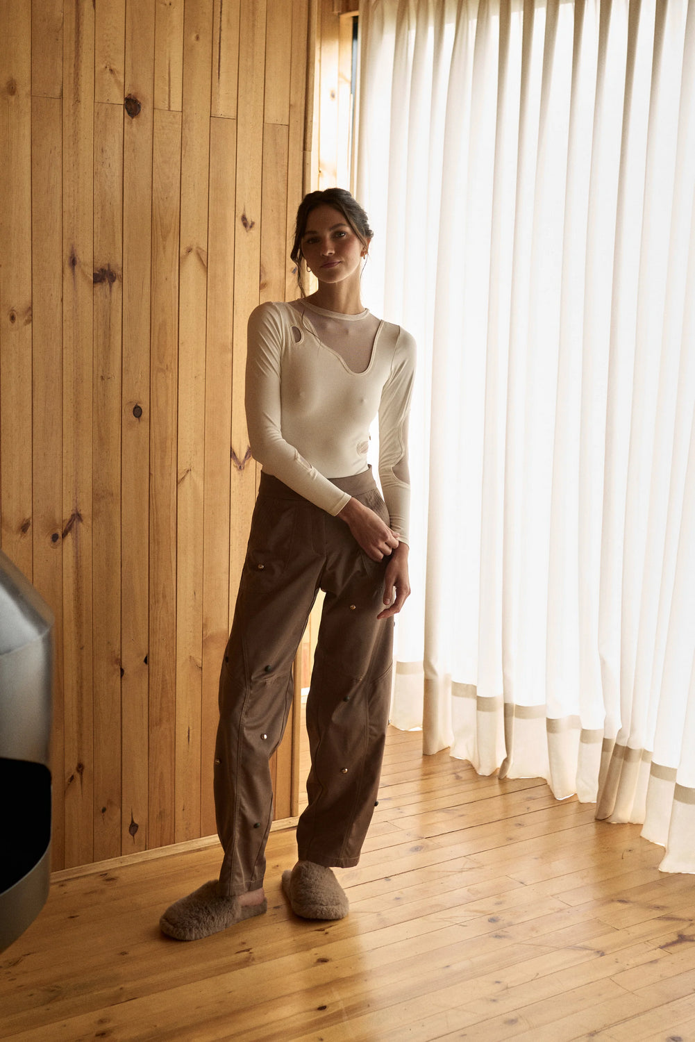Pantalon Bali Dotted