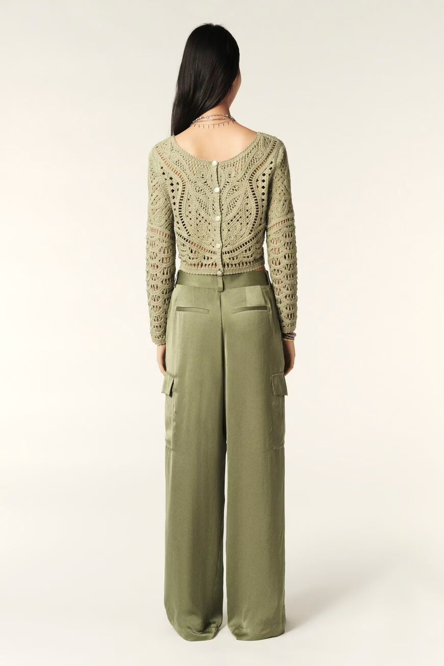 Pantalón Cary BA&SH PANTALONES Malva CO