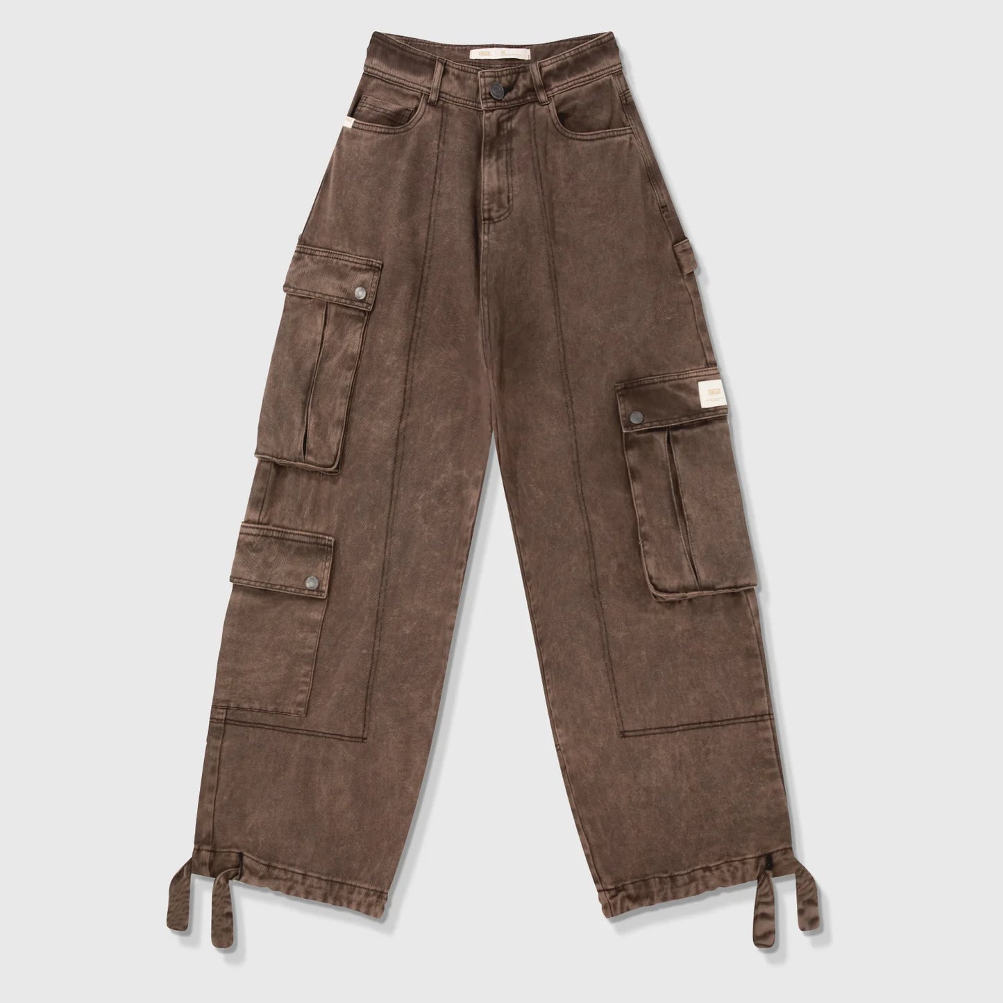 Pantalon Cargo Multipocket Mujer