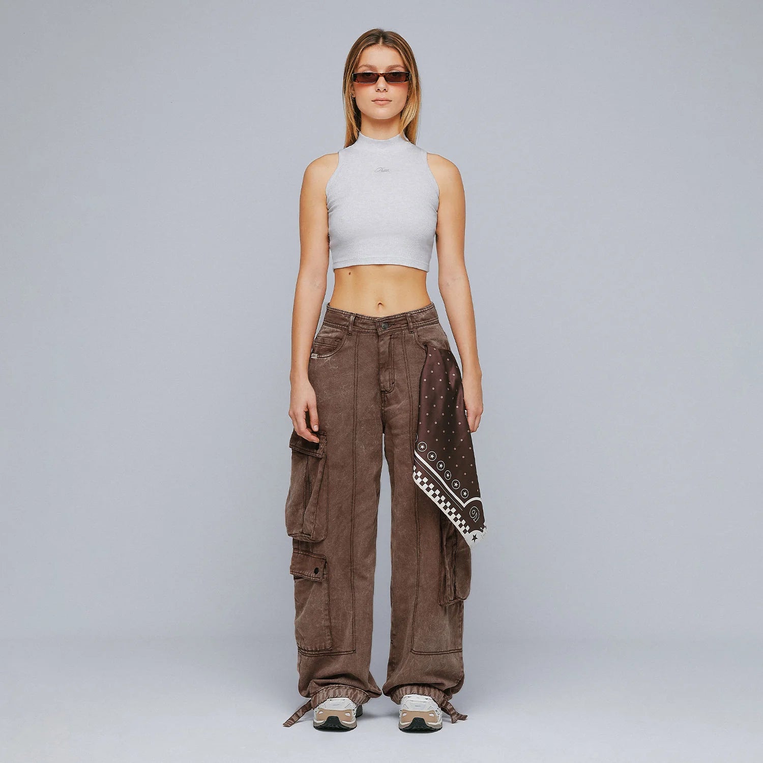 Pantalon Cargo Multipocket Mujer