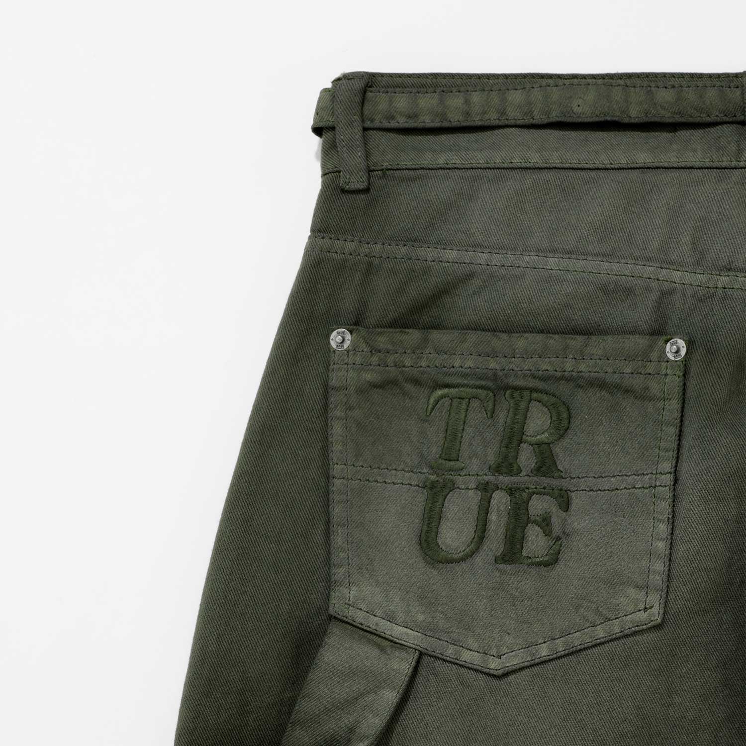 Pantalon Dirty Wash Unisex TRUE JEANS & DENIM Malva CO