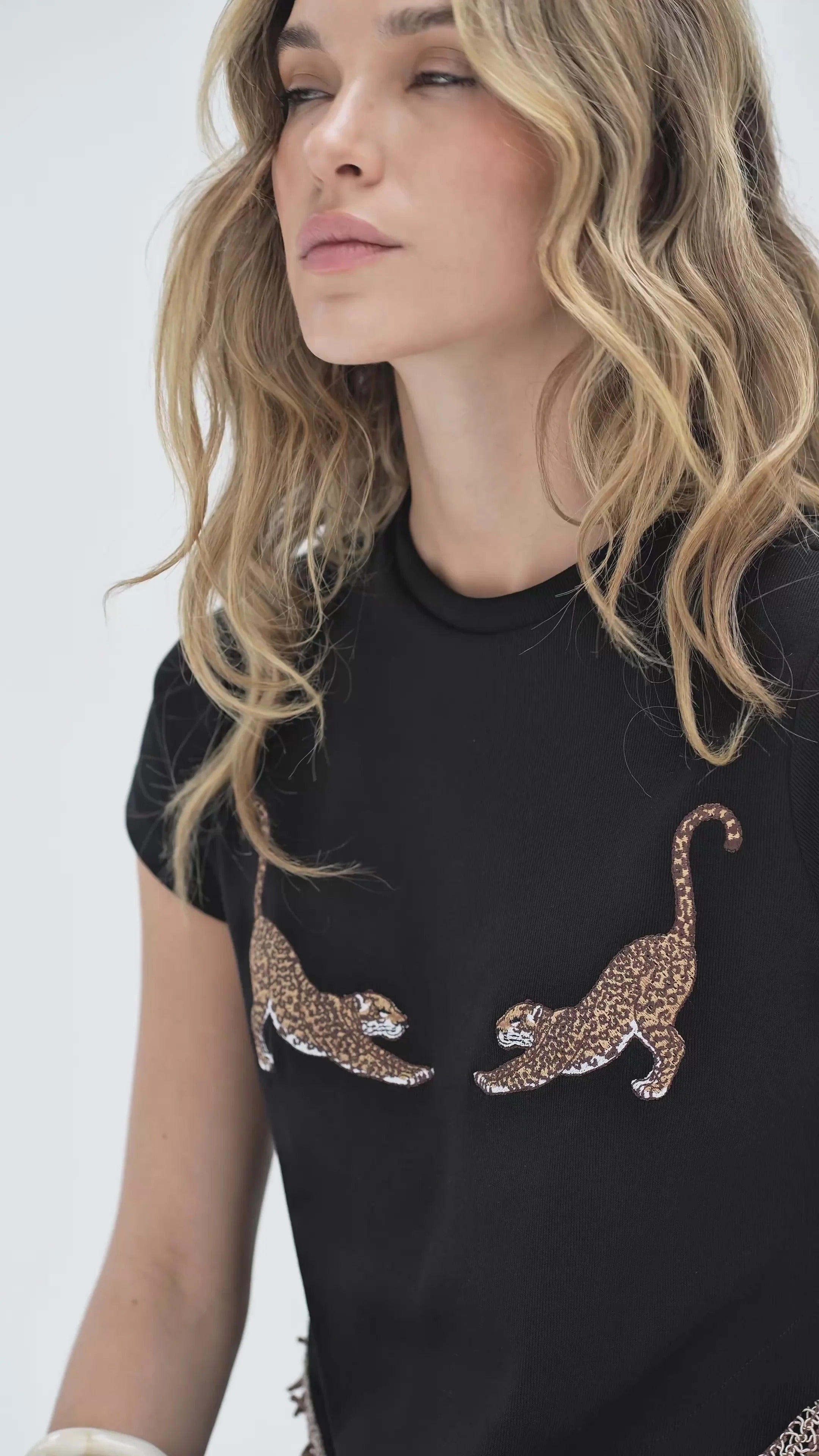Panthera Tshirt Black L