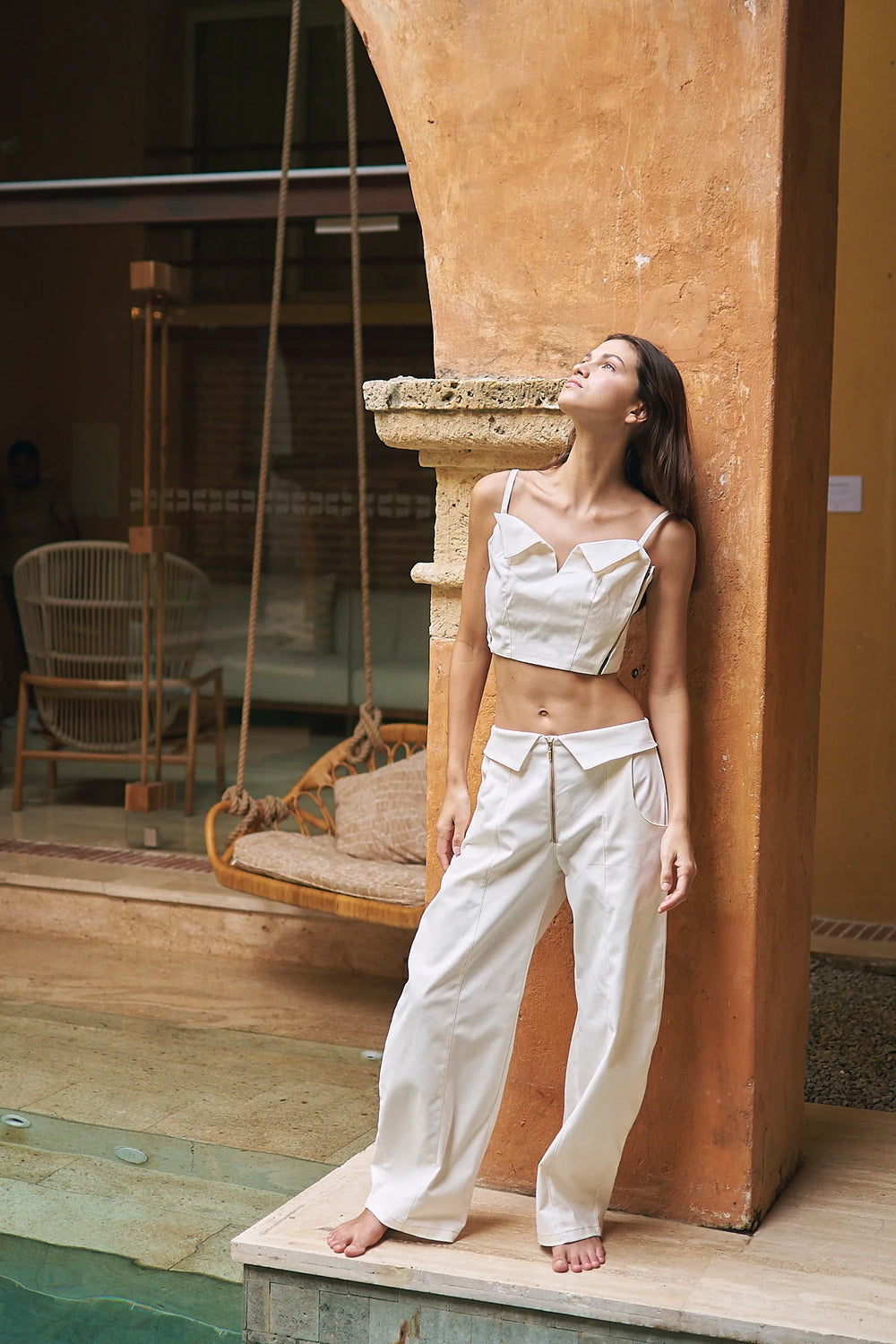 Pantalon Flor De Sal