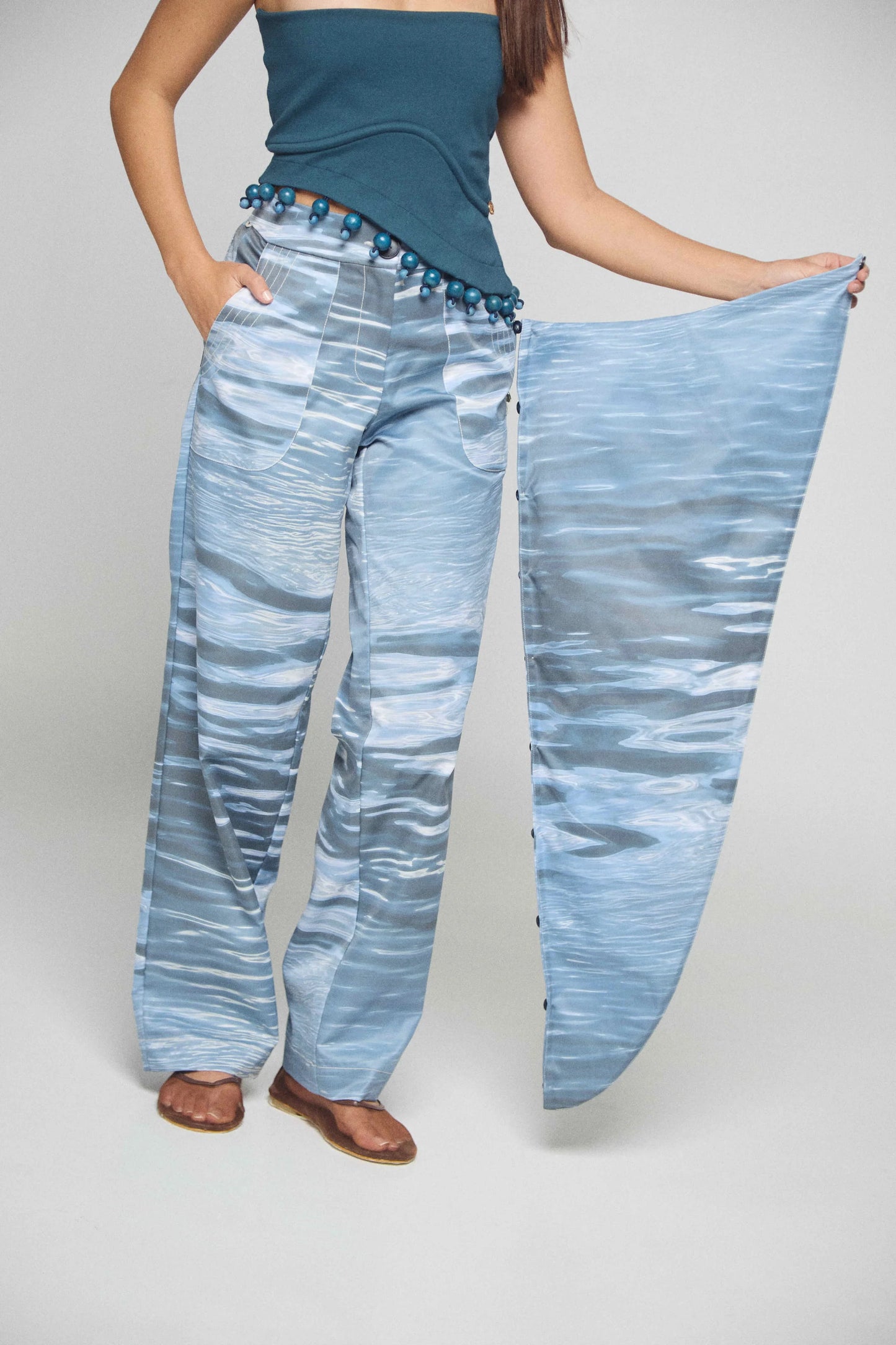 Pantalón Odette ZIERRA LEONA PANTALONES Malva CO