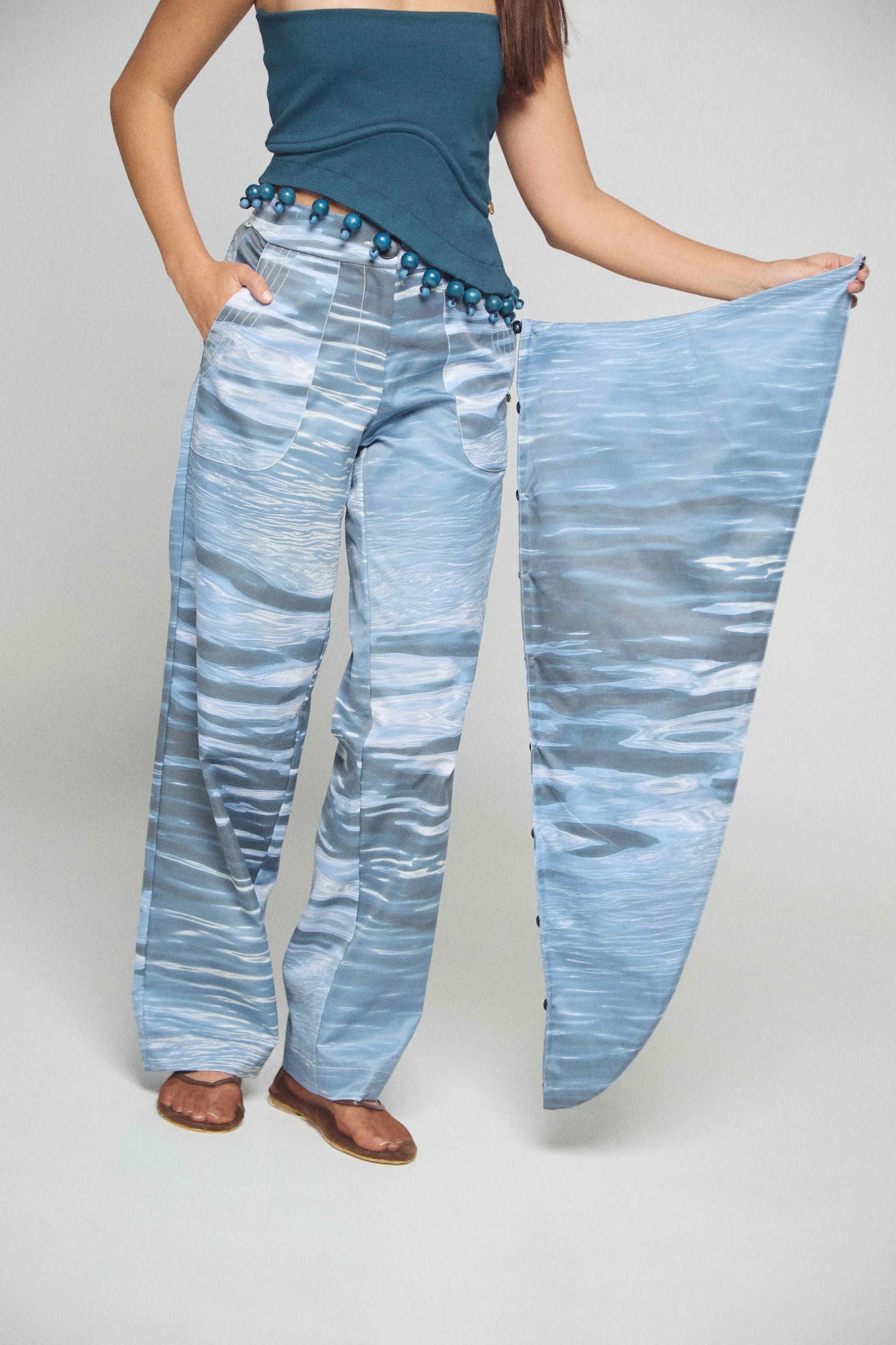 Pantalón Odette ZIERRA LEONA PANTALONES Malva CO