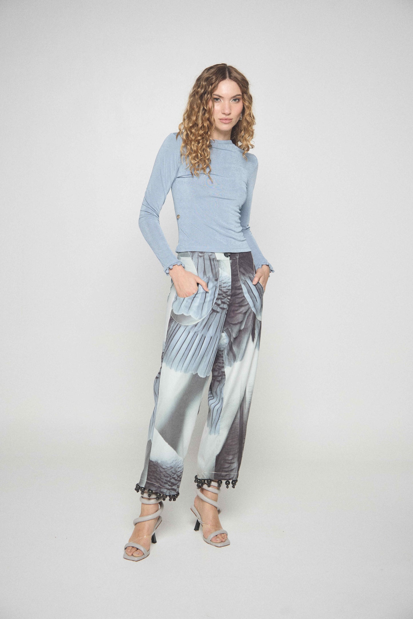 Pantalón Odile ZIERRA LEONA PANTALONES Malva CO