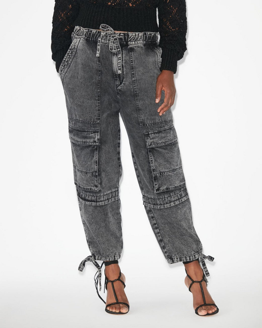 Pantalón Ivy Faded Black