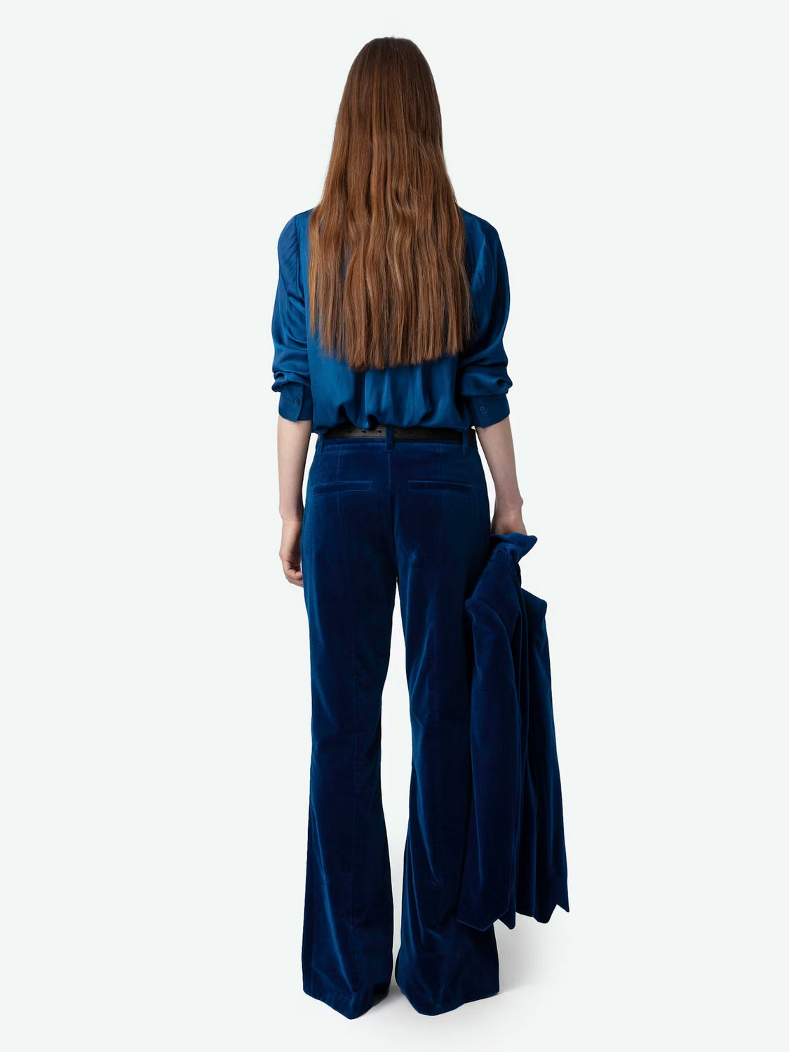 Pantalón Prevy Velvet ZADIG ET VOLTAIRE PANTALONES Malva CO