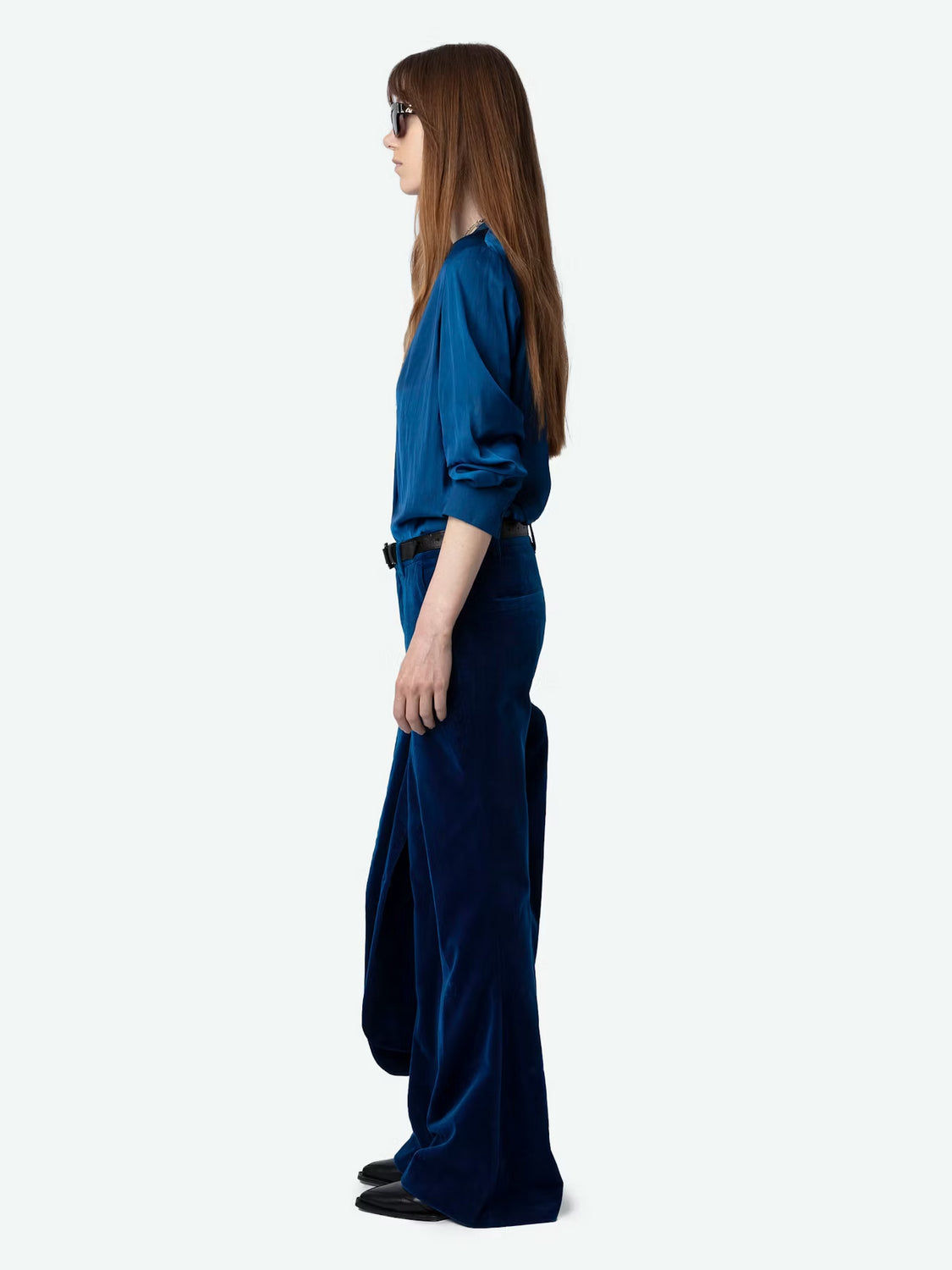 Pantalón Prevy Velvet ZADIG ET VOLTAIRE PANTALONES Malva CO