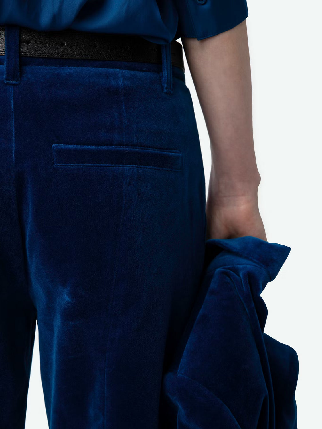 Pantalón Prevy Velvet ZADIG ET VOLTAIRE PANTALONES Malva CO