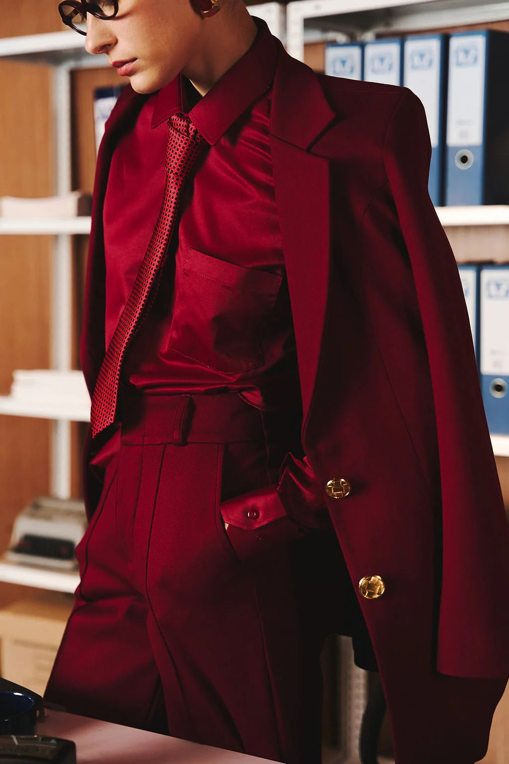 Pantalon Serie 88 Burgundy