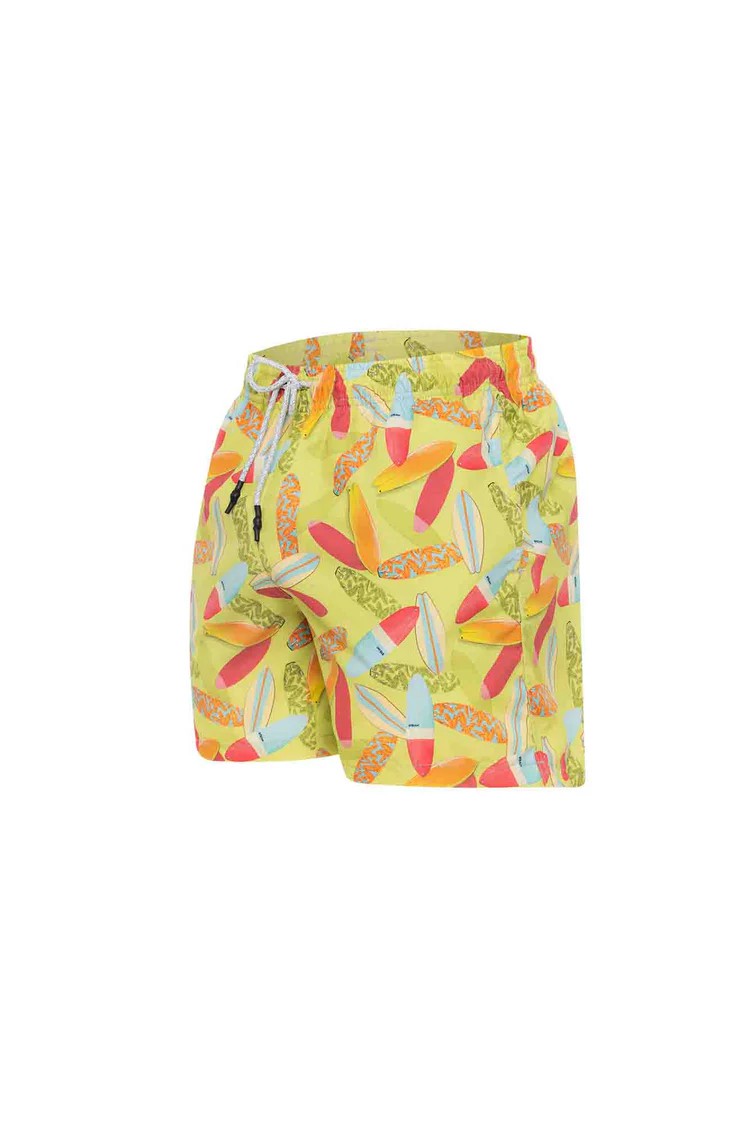 Pantaloneta Surfboards Green