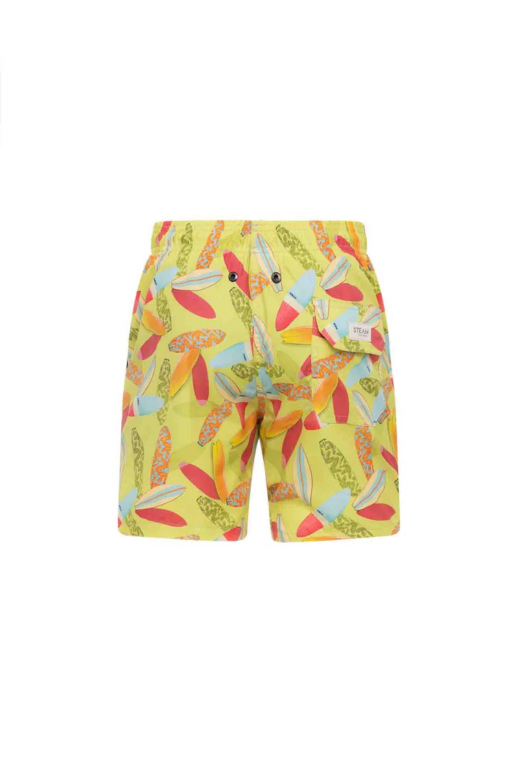 Pantaloneta Surfboards Green