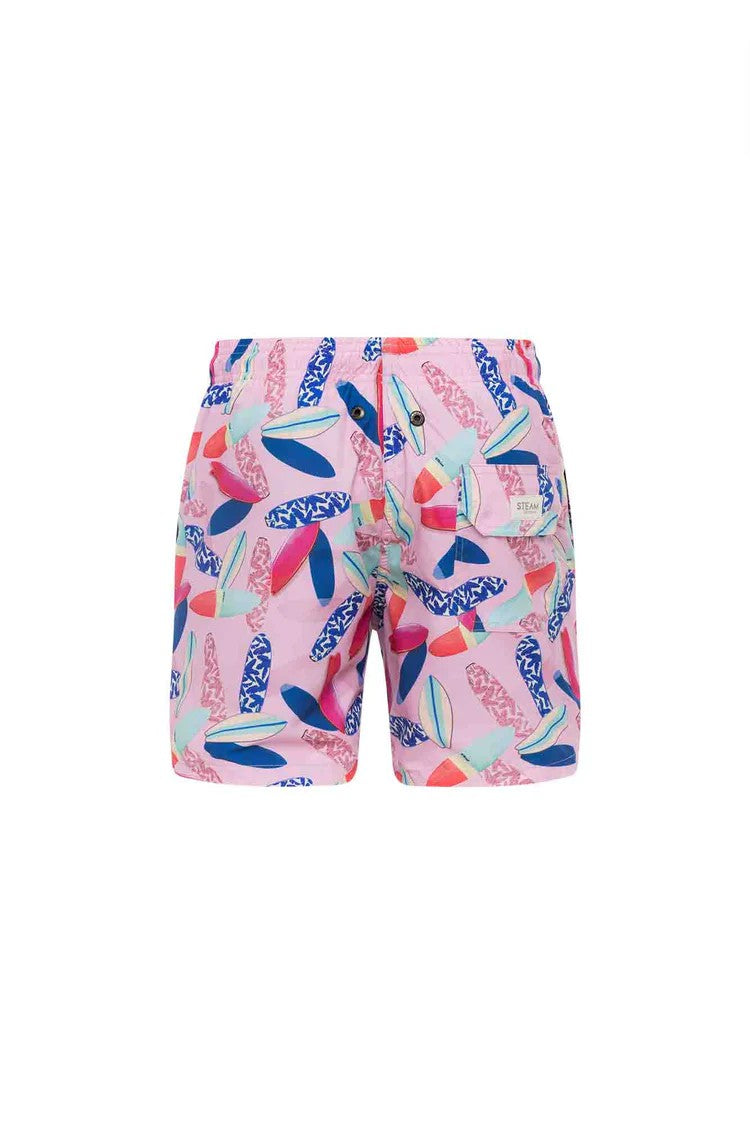 Pantaloneta Surfboards Pink