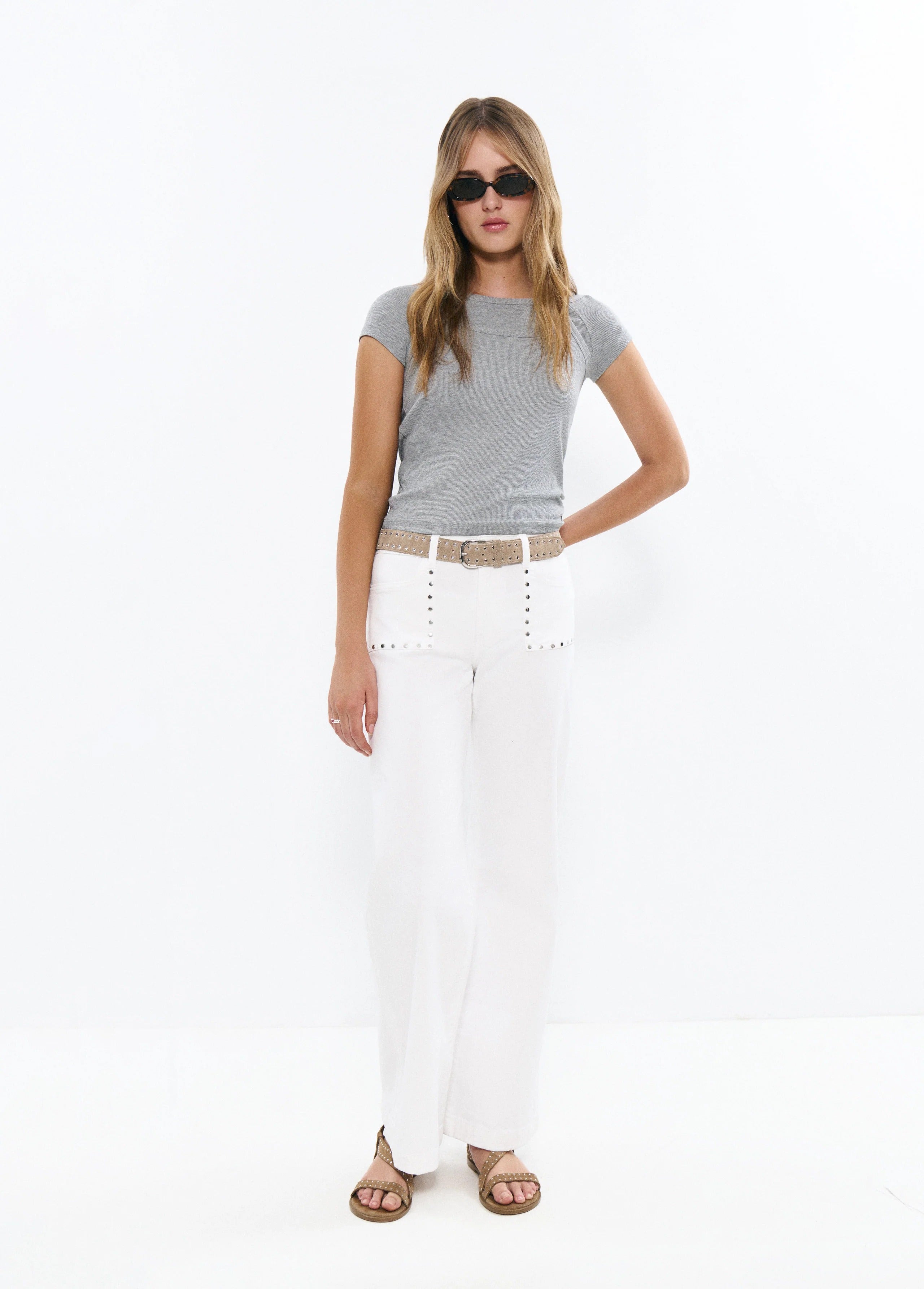Pantalon Culotte Tachas