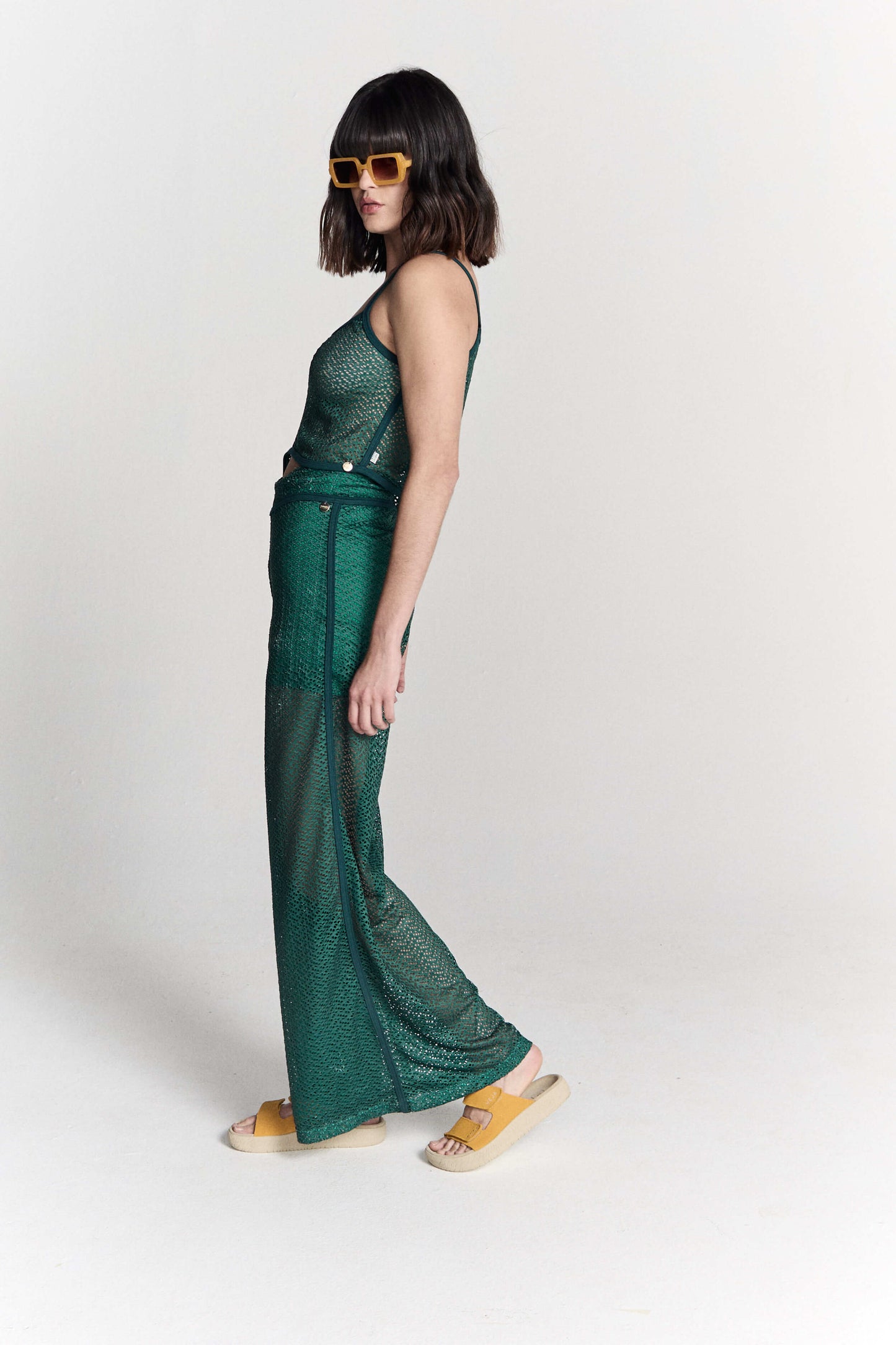 Pantalón Verde Marino ZIERRA LEONA PANTALONES Malva CO