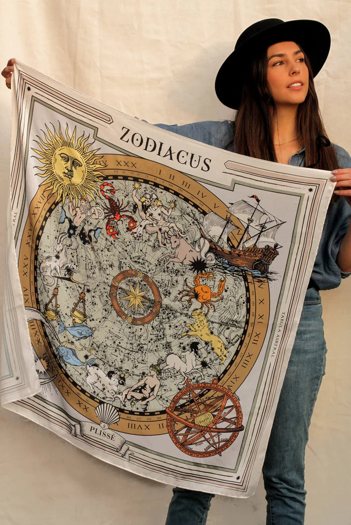 Bufanda Zodiacus Astral BUFANDAS & CHALES Malva CO