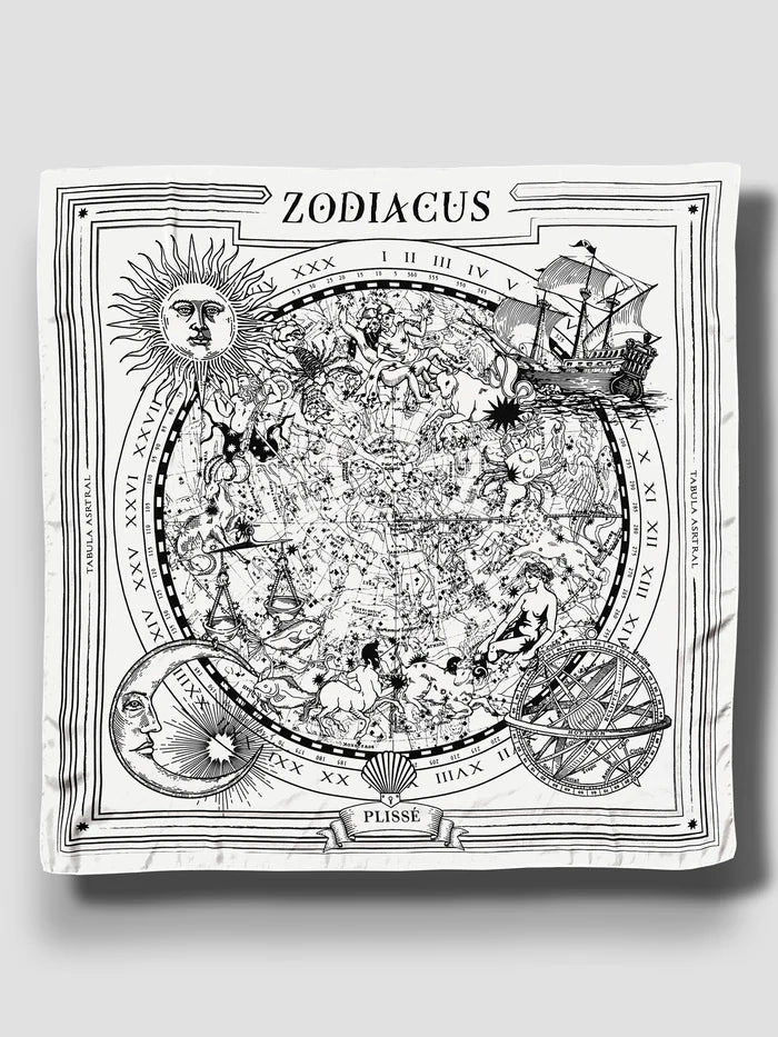 Bufanda Zodiacus Blanco