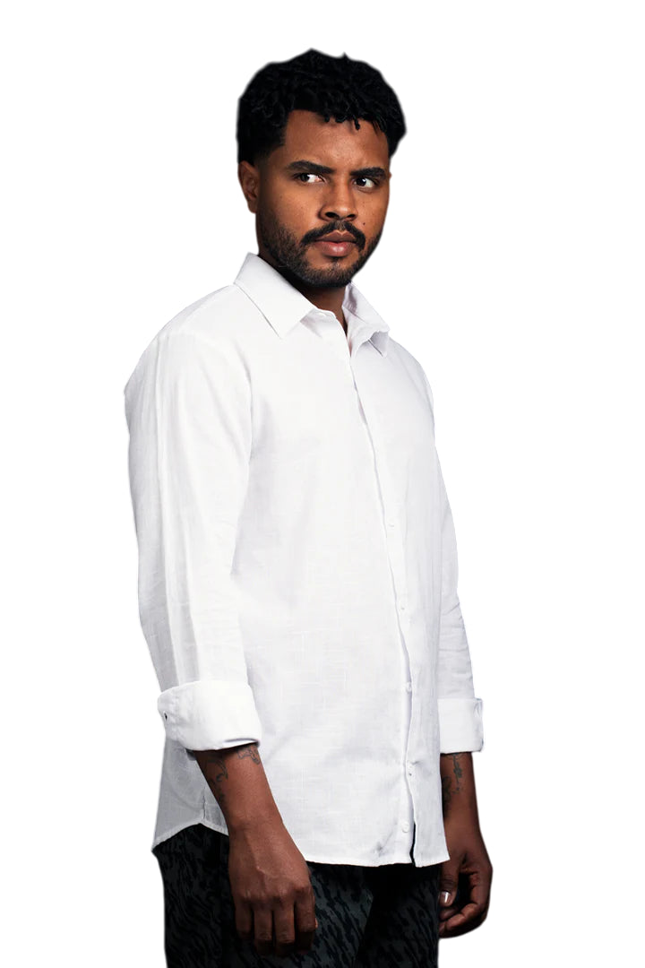 Camisa Lino Blanca