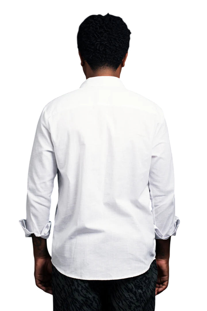 Camisa Lino Blanca