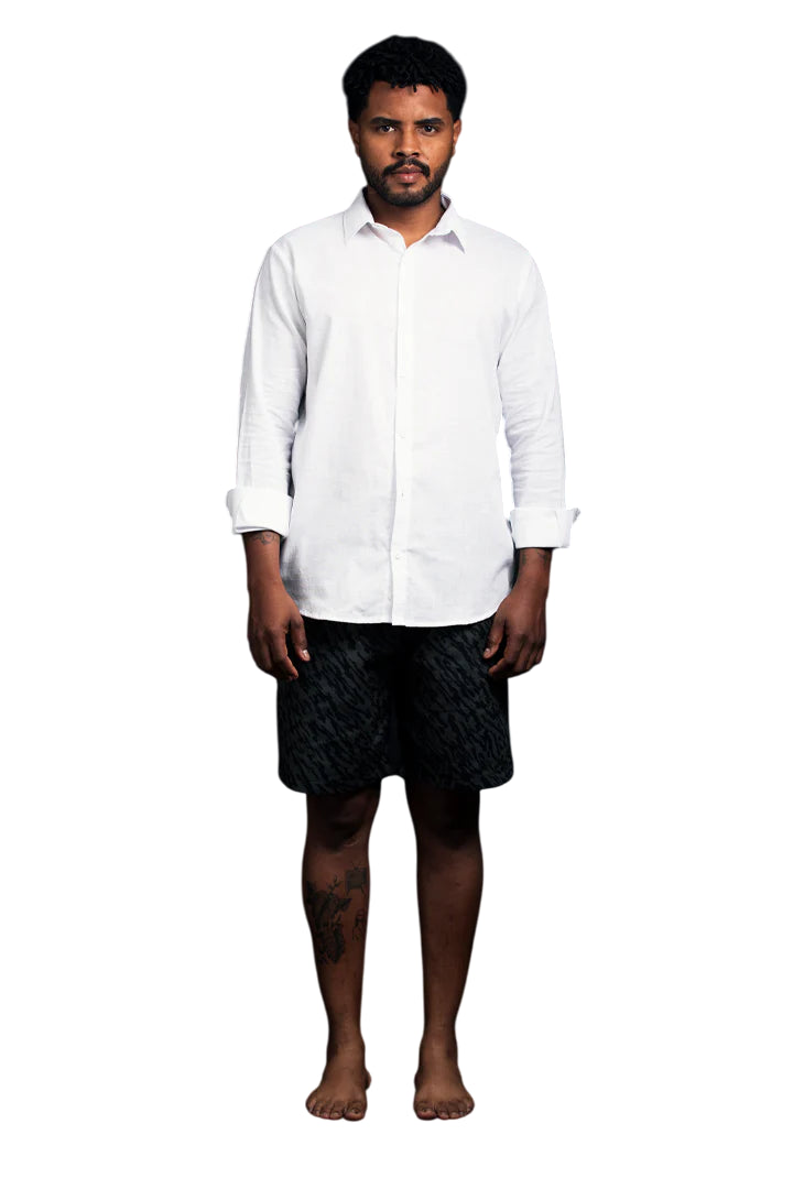 Camisa Lino Blanca