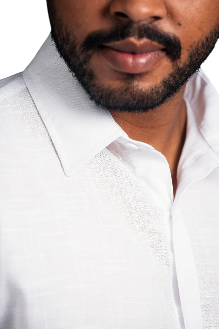 Camisa Lino Blanca
