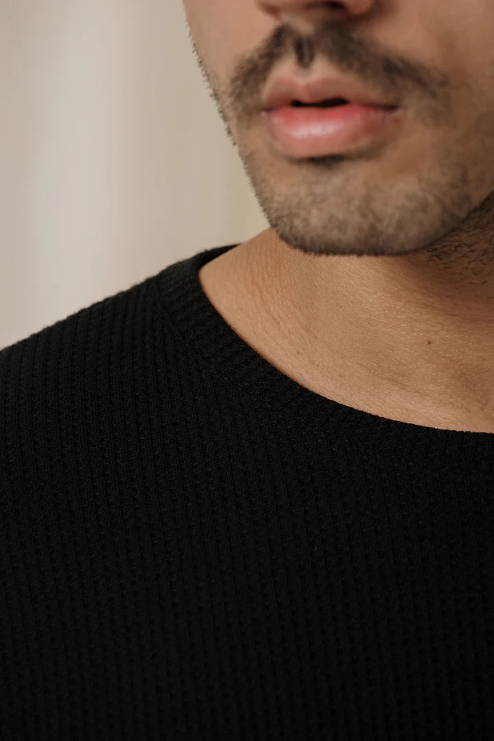 T-Shirt Wafer Negra