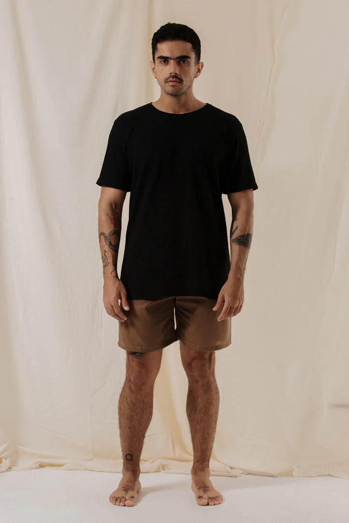 T-Shirt Wafer Negra PARDO T-SHIRT Malva CO