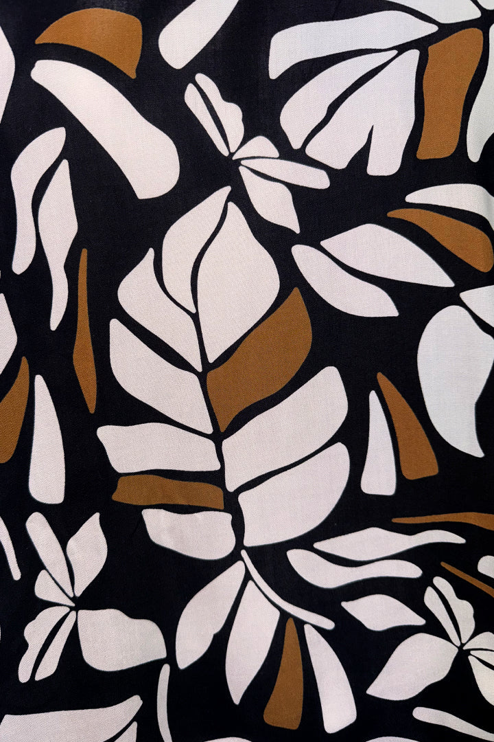 Camisa Follaje Blanco