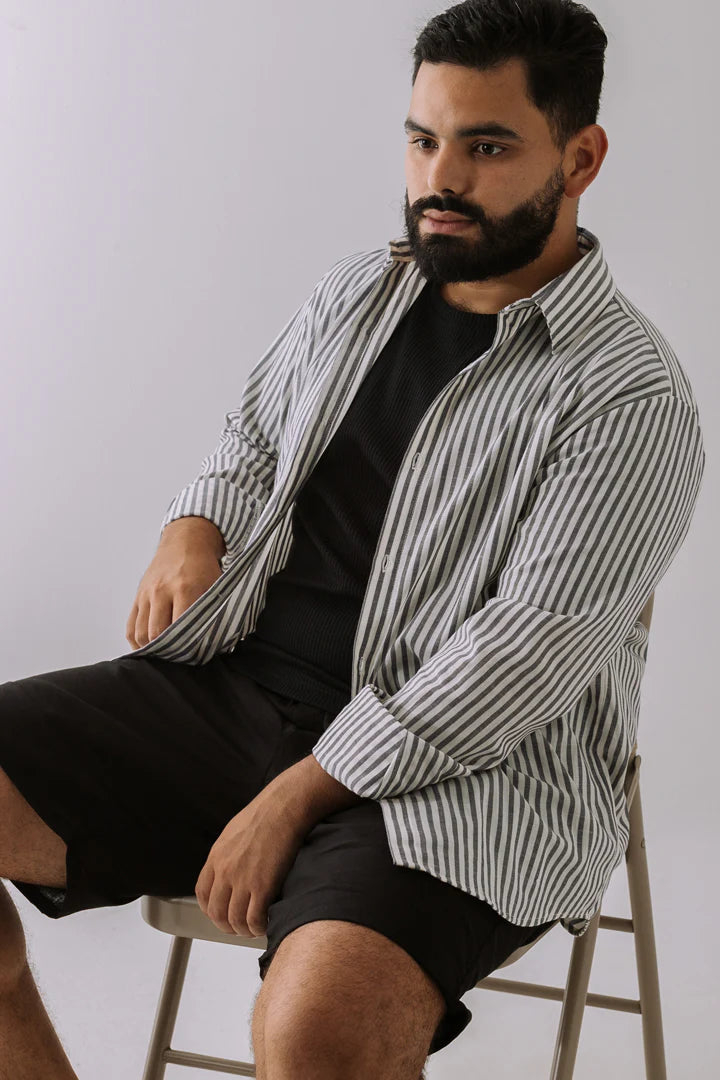 Short Ligero Lino PARDO SHORTS Malva CO