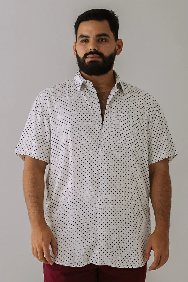 Camisa Puntos Negros