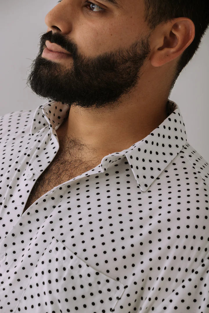 Camisa Puntos Negros