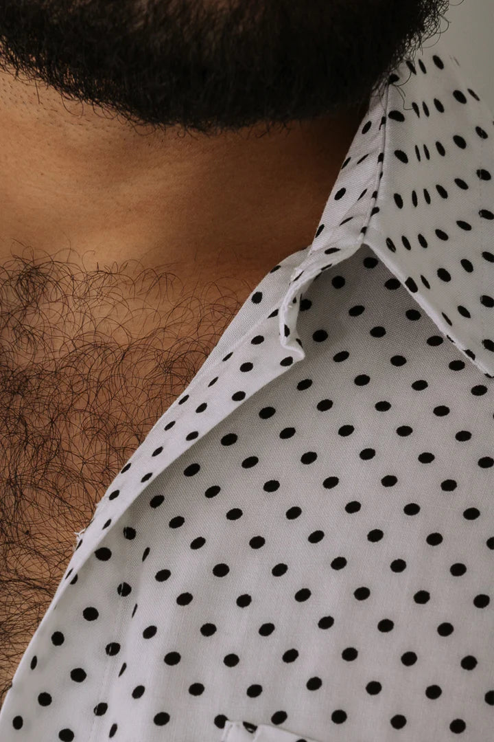 Camisa Puntos Negros