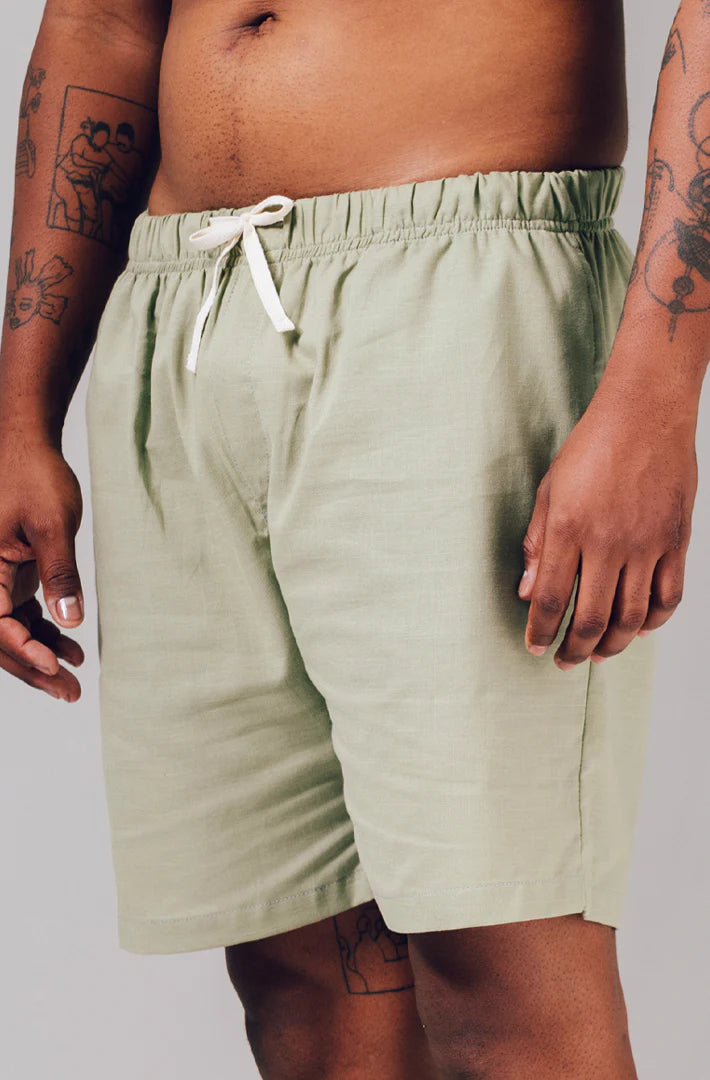 Short Verde Eucalipto
