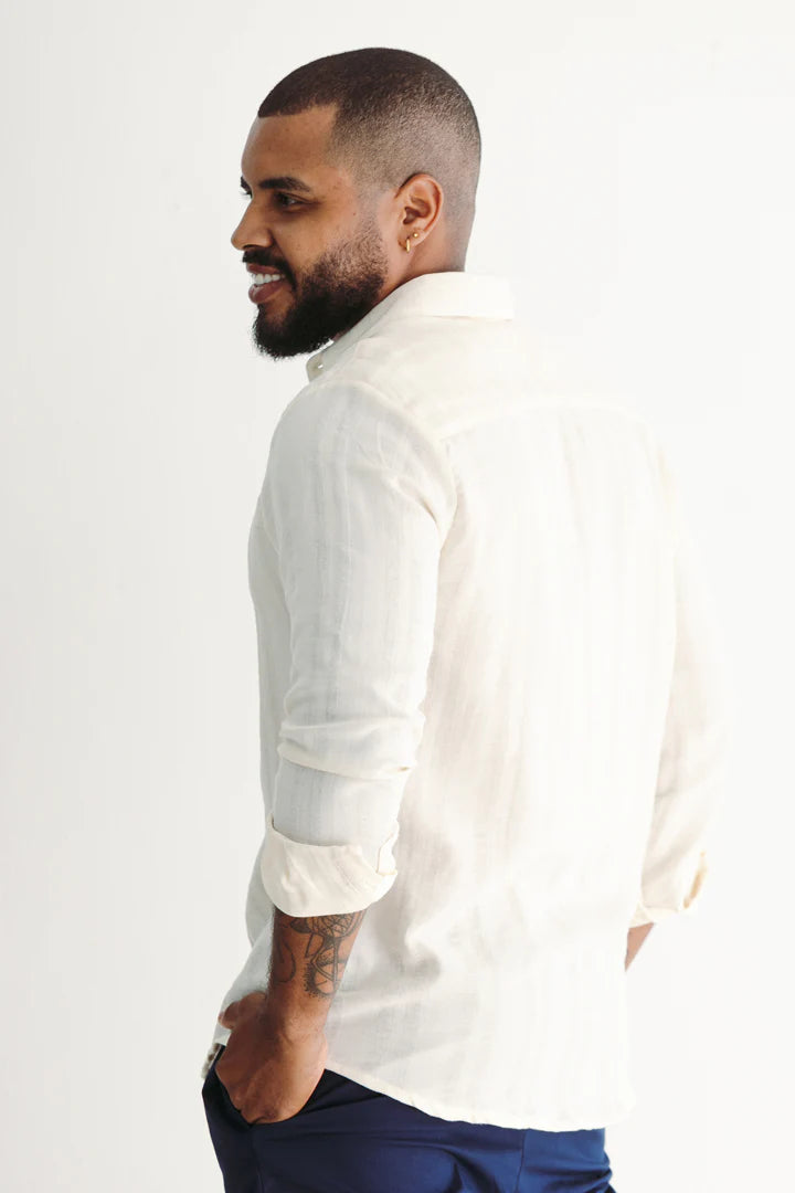 Camisa Rayas Malla