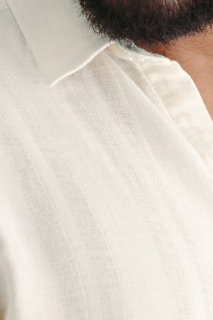 Camisa Rayas Malla
