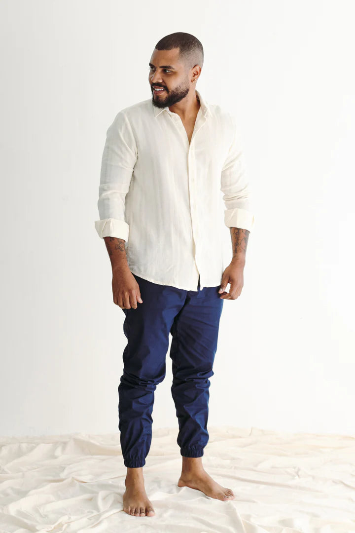 Camisa Rayas Malla