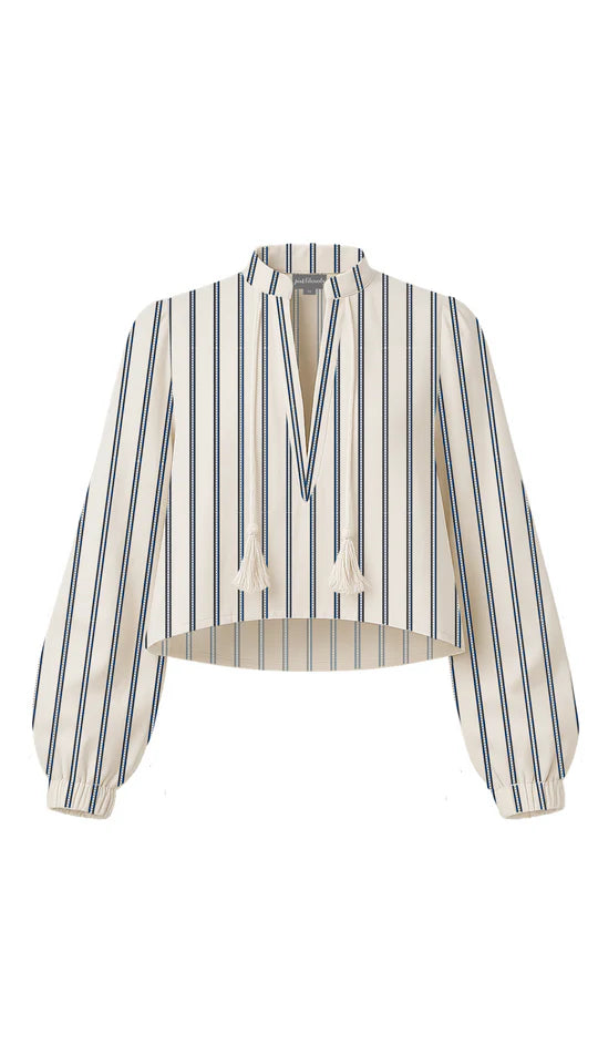 Top Sarah Rayas Azules