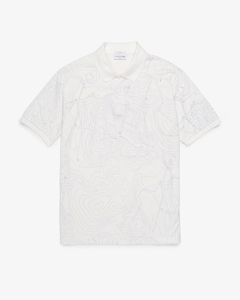 Polo Pique Estampado LACOSTE POLOS Malva CO