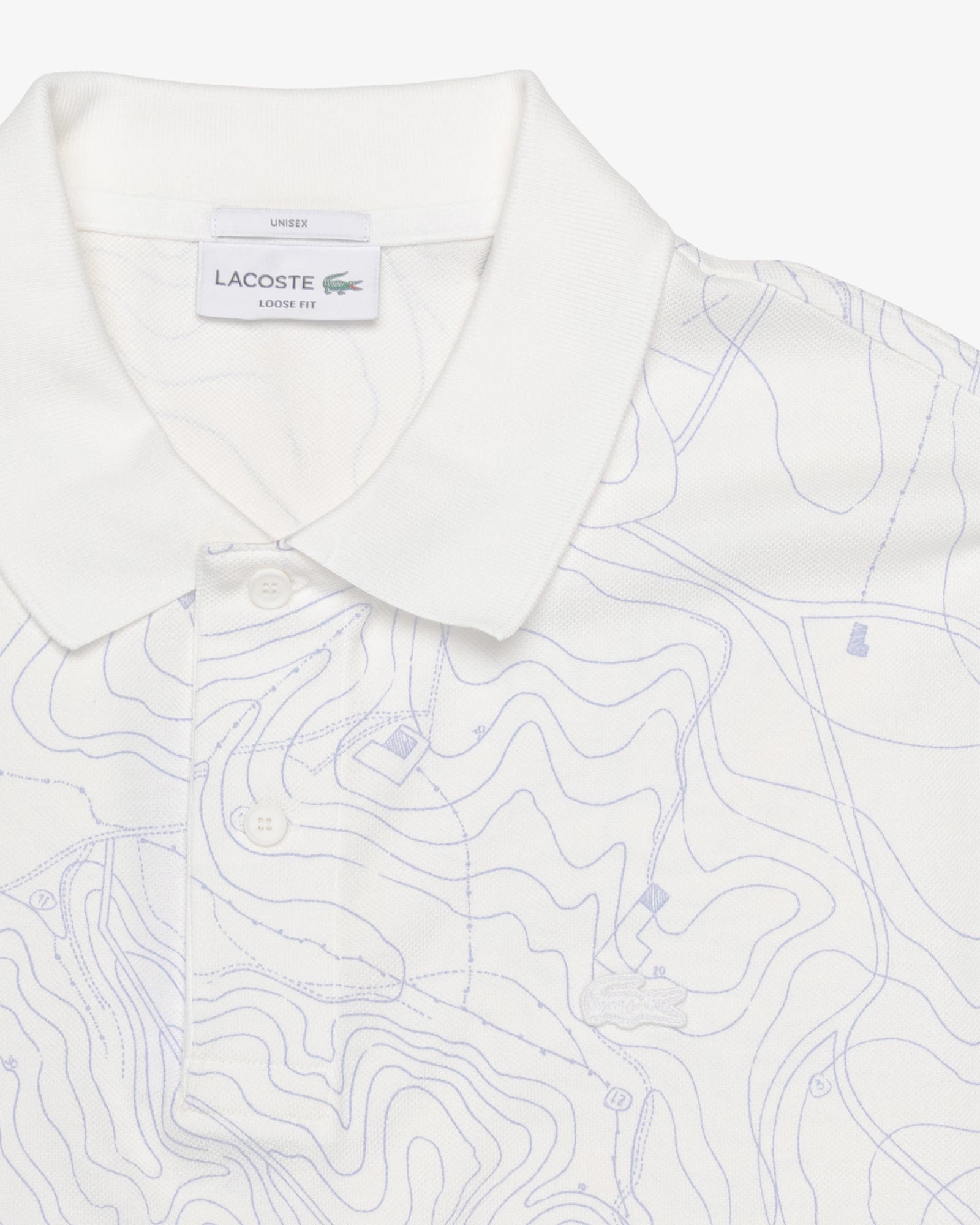 Polo Pique Estampado LACOSTE POLOS Malva CO