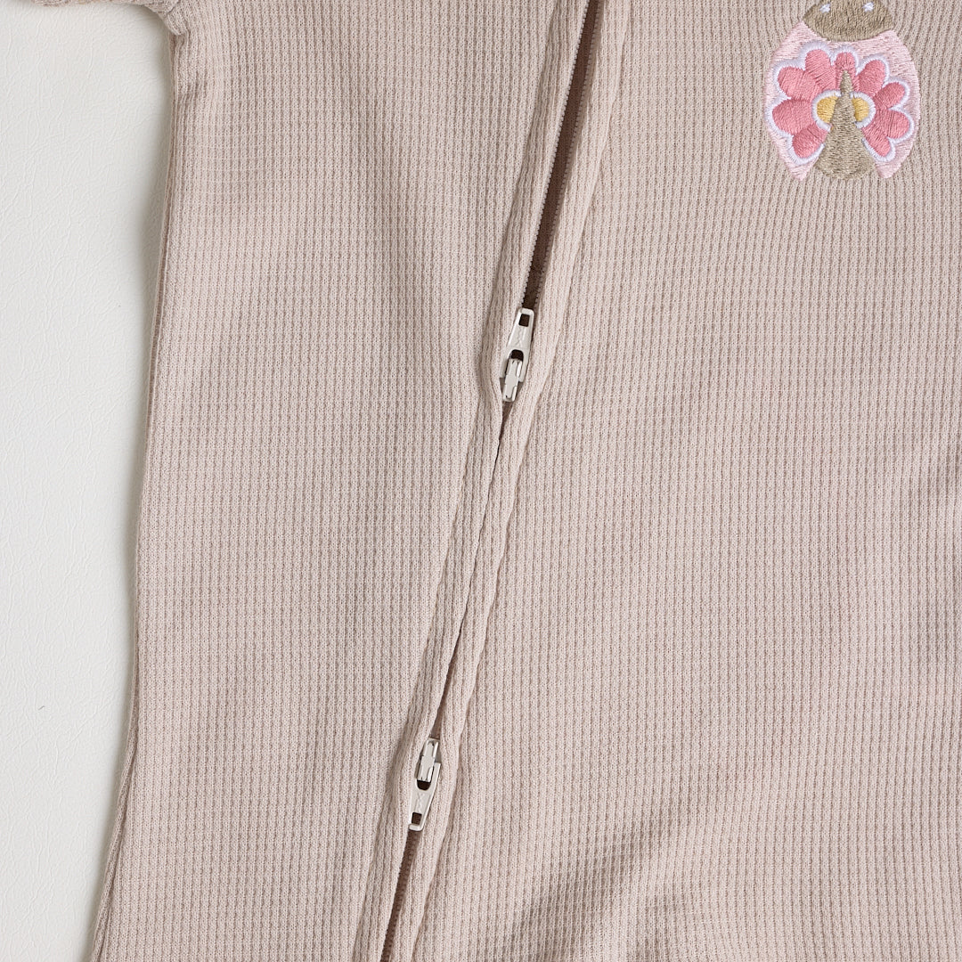 Pijama Floral Mariquita Arena